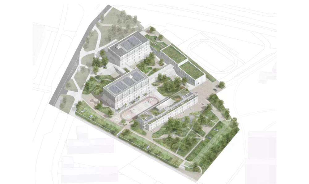 Vizualizace budovy TCUK